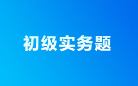 初级会计实务